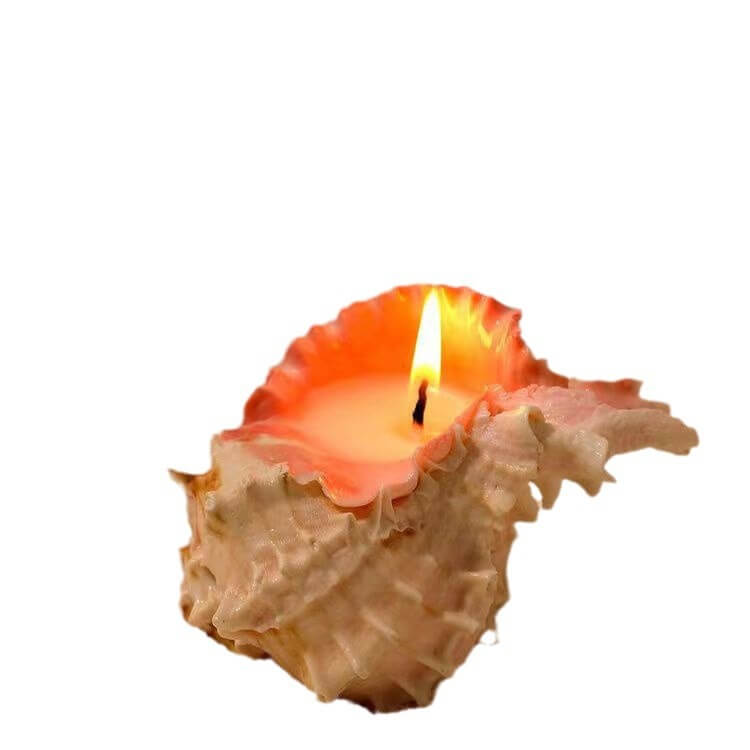 Handmade Seashell Candles