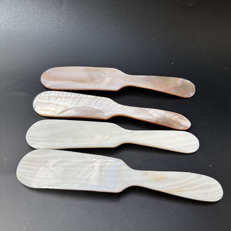 Handcrafted Shell Knives Mother-of-Pearl Butter Spreaders