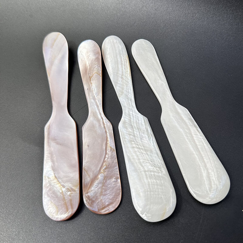 Handcrafted Shell Knives Mother-of-Pearl Butter Spreaders