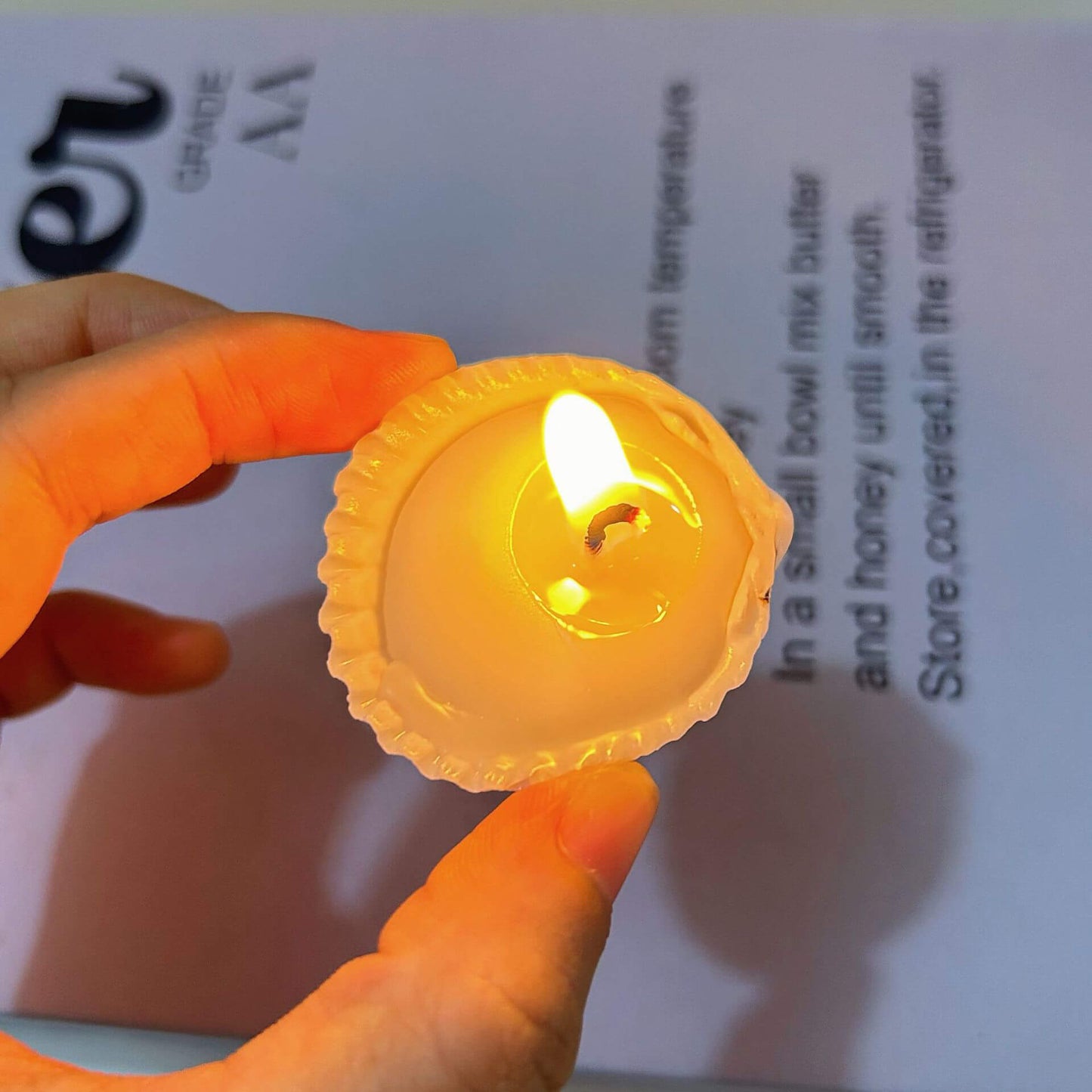Handmade Seashell Candles