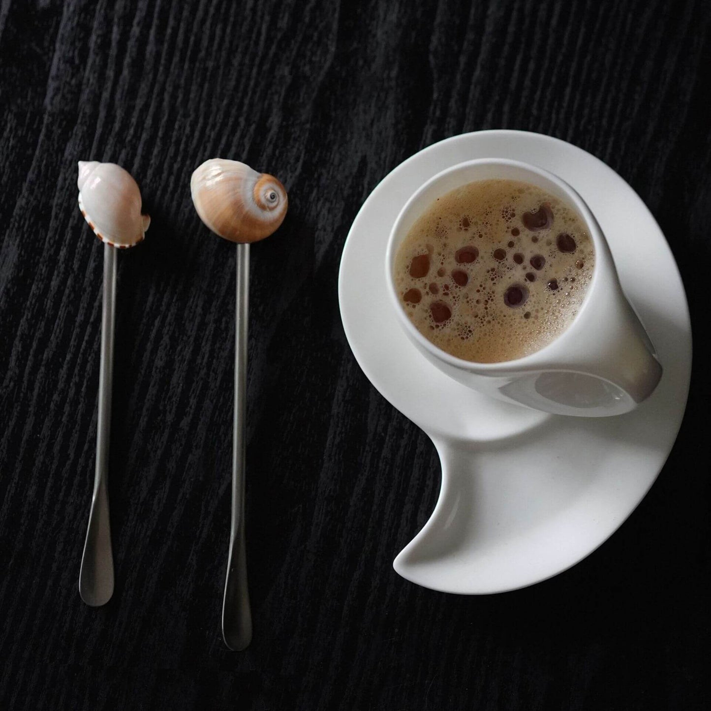 Seashell Handle Coffee Spoon