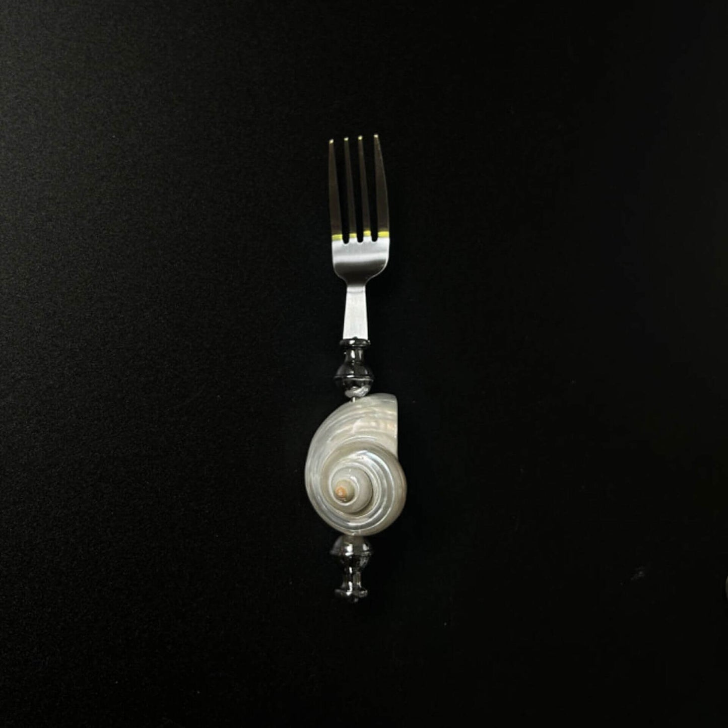 Shell Handle Cutlery Fork Spoon & Butter Knife